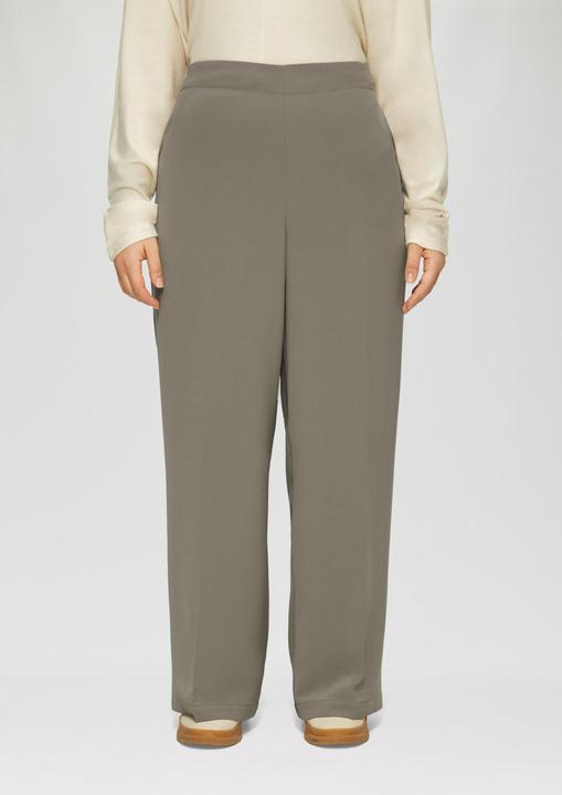 Actual product image S.Oliver Hose Wide-Leg-Hose mit elastischem Bund (48)
