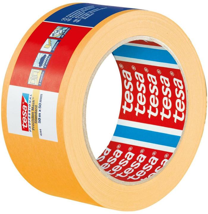 Produktbild tesa Präzisionkrepp® Standard 50m:50mm (50 mm)