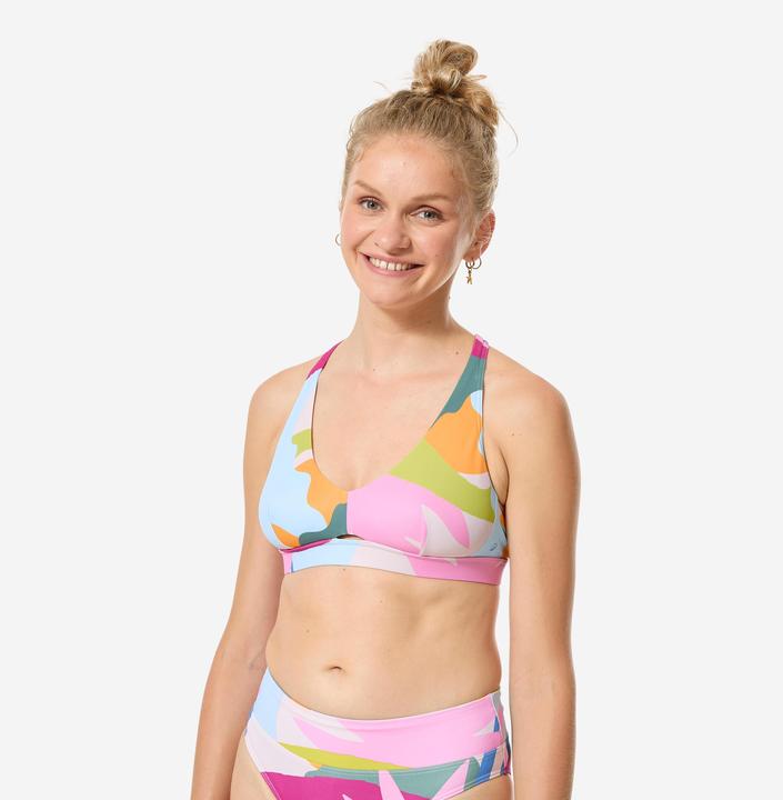 Produktbild Decathlon Bikini-Oberteil Bustier Surfen Damen Polyester (80 E)