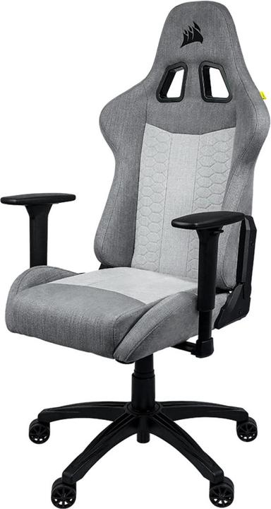 Immagine prodotto Corsair TC100 RELAXED Tessuto Tissu/Argent/Gris/2D