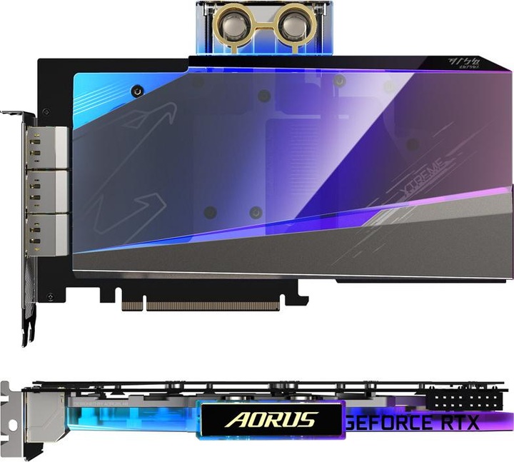 Produktbild Gigabyte AORUS GeForce RTX 3080 XTREME WATERFORCE WB 10G LH (10 GB)