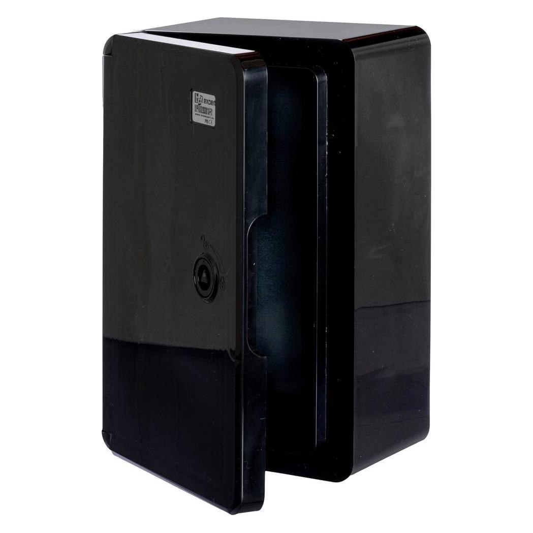 Boxexpert BXPPABSB200300130-F01 Installations-Gehäuse 130 X 200 X 300 Abs Kunststoff Schwarz 1St. (Gehäuse), Elektronikzubehör + Gehäuse, Schwarz