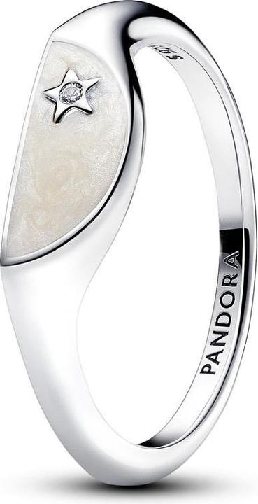 Produktbild Pandora ME Halbierter Emaille Siegelring (52)
