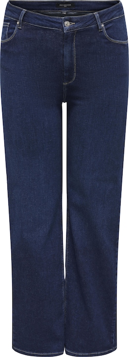 Produktbild Only Weiter Beinschnitt Hohe Taille Curve Jeans Weit geschnitten jeans (W44/L34)