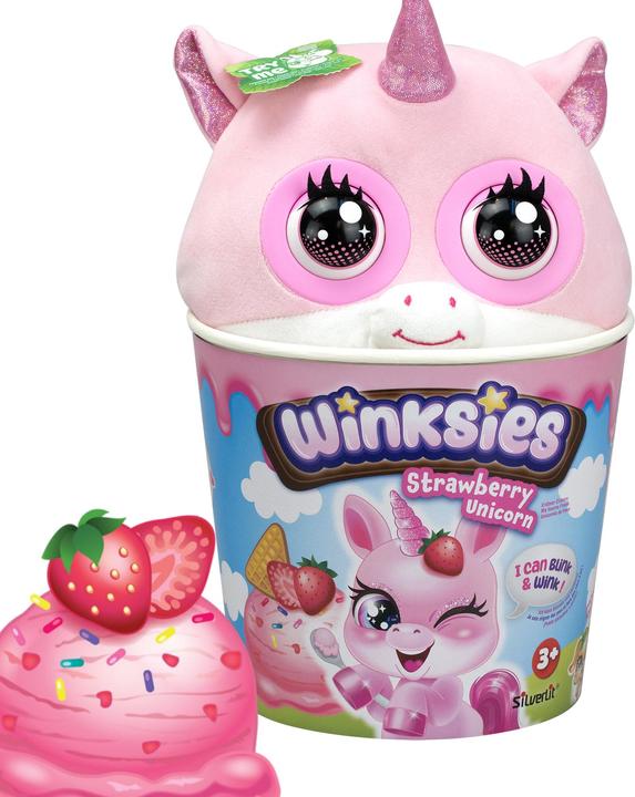 Silverlit Winksies Erdbeer Einhorn