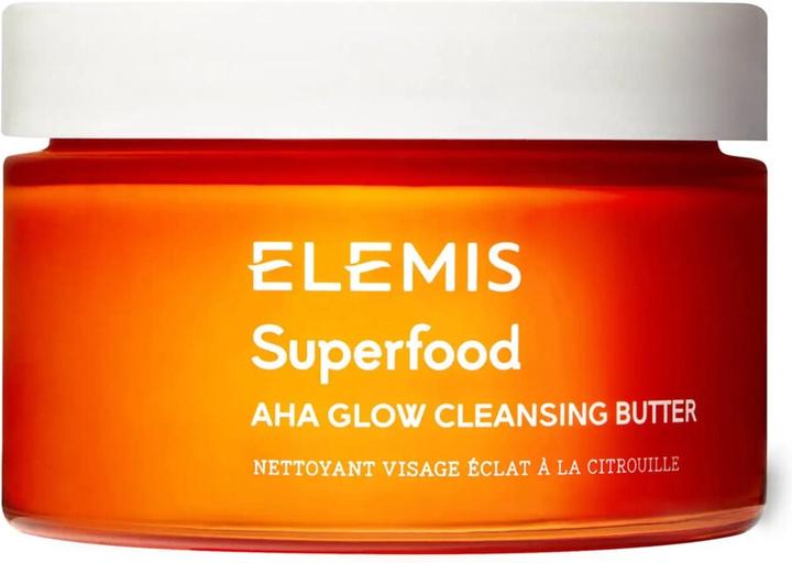 Actual product image Elemis Superfood AHA Glow Cleansing Butter (Facial cleansing wipes, 90 ml)