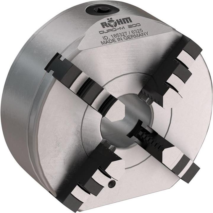Röhm Four-jaw lathe chuck, steel, cylindrical centring mount, DIN 702-4, outer-⌀ A: 250mm