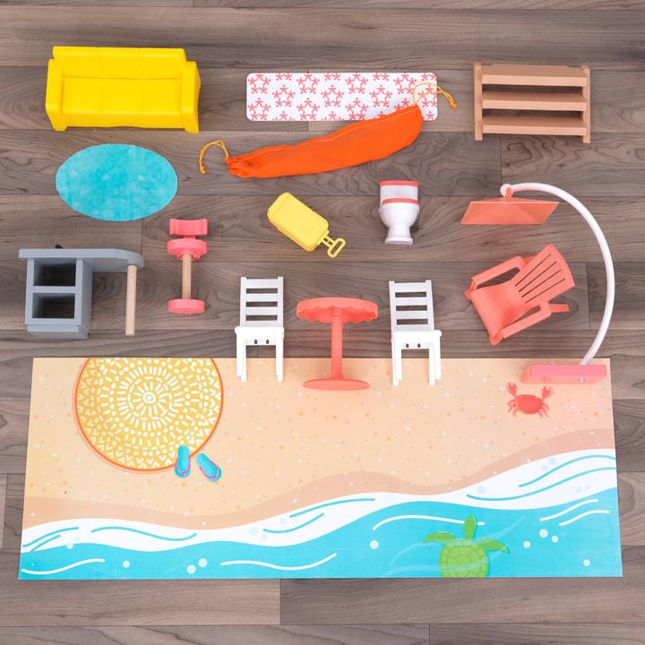 Actual product image KidKraft Beach House Ferris Wheel Fun