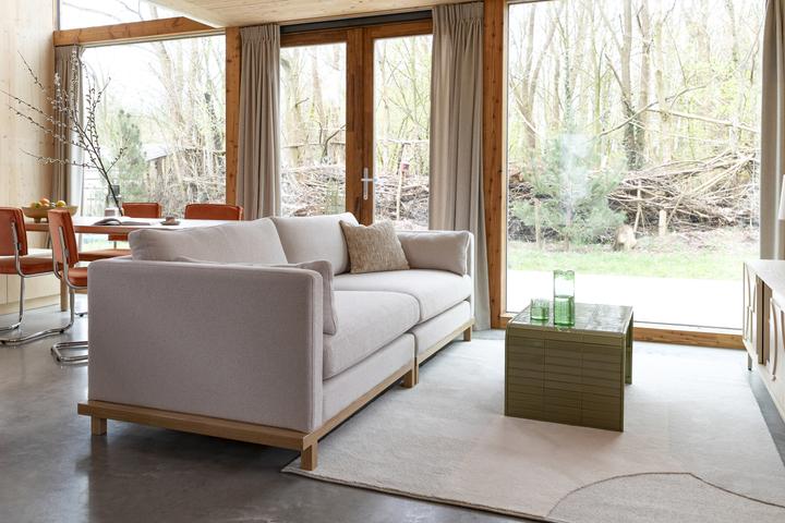 Produktbild Zuiver Sofa Blossom 3-Seater Oak Sand (3-Sitzer)