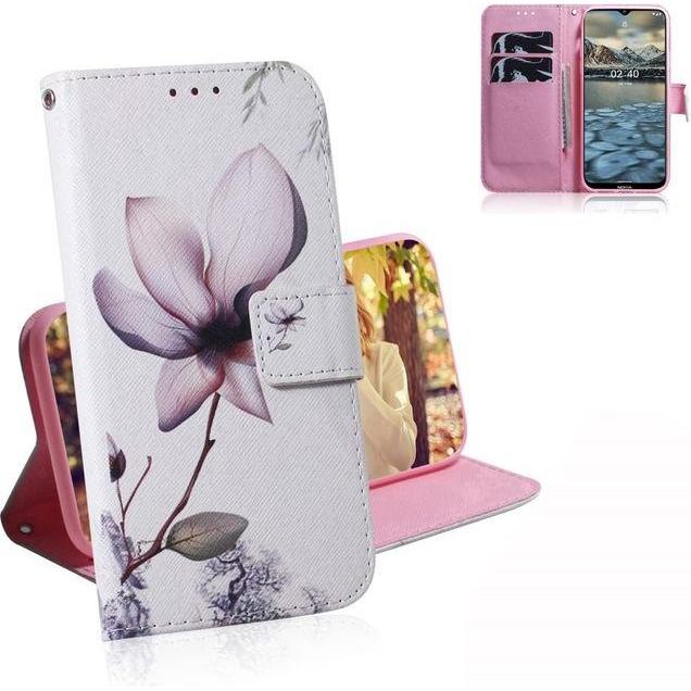 Thumbnail - MU Style Leder Bookcover Image Series (Nokia 2.4), Smartphone Hülle, Mehrfarbig