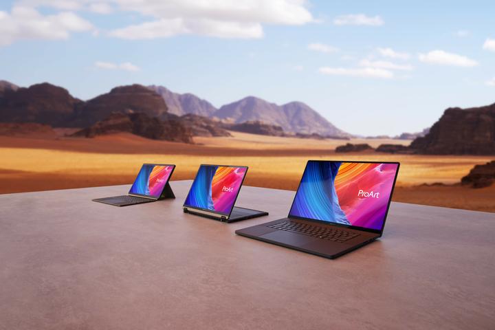 Actual product image ASUS ProArt P16 RTX 4070 (16", AMD Ryzen AI 9 HX 370, 32 GB, 1000 GB, DE)
