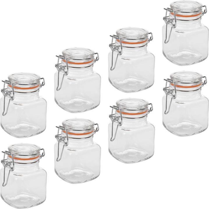 Actual product image Excellent Houseware Storage jar with swing stopper (0.09 l)