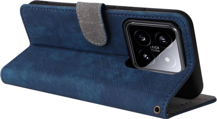 MOJIA Hülle Für Xiaomi 14T - PU-Leder Folio Mit Kartenfächern, Magnetischem Verschluss & Ständerfunktion