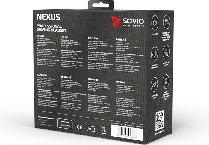 Immagine prodotto Savio Nexus (Cablato)