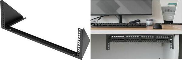 Produktbild Digitus 2HE Wandmontagerahmen, vertikal 105 x 504 x 151 mm, schwarz