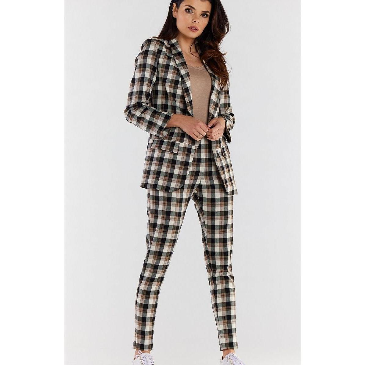 Thumbnail - Awama, Damen, Anzug, Damen Hose, Braun, (S)