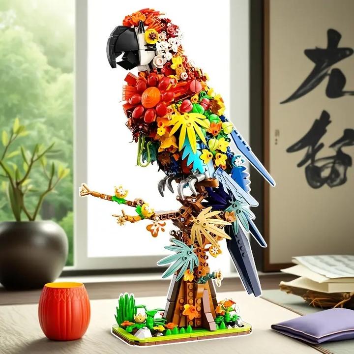 Immagine prodotto Baka Bunter Papageien-Baukasten mit 1100 Teilen