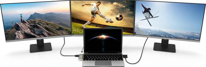 Immagine prodotto j5Create Kit Ultradrive USB-C Multi (USB-C, 9 porte)