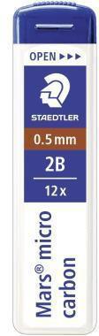 Produktbild Staedtler Mars Micro (0.50 mm, 2B, 12 x)