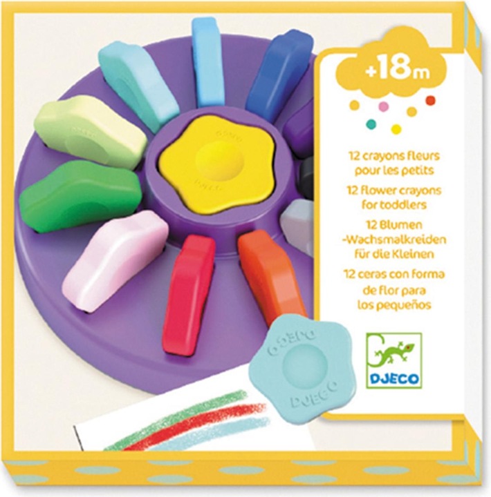 Image du produit Djeco Fleurs (Multicolore, 12 x)