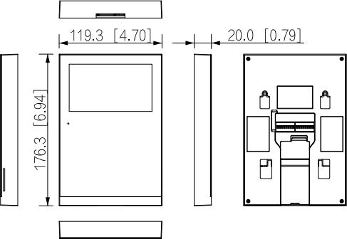 Image du produit Dahua Interphone vidéo KTX02(F)
