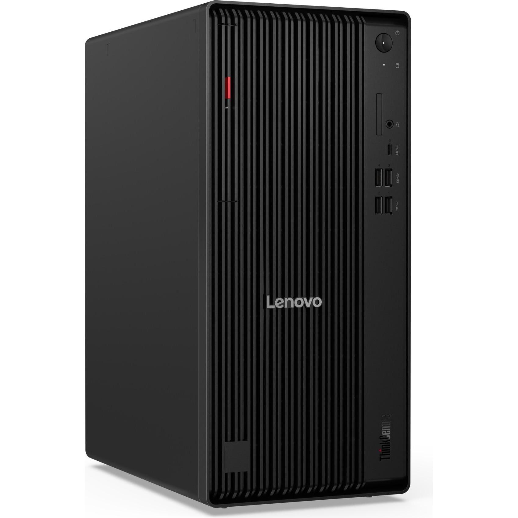 Lenovo ThinkCentre M90t Gen 6 (1000 GB, 32 GB, Intel Core Ultra 7 265), PC, Schwarz