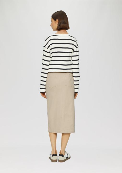 Immagine prodotto S.Oliver Rock Midirock aus Twill mit Gürtel und Schlitz (46)