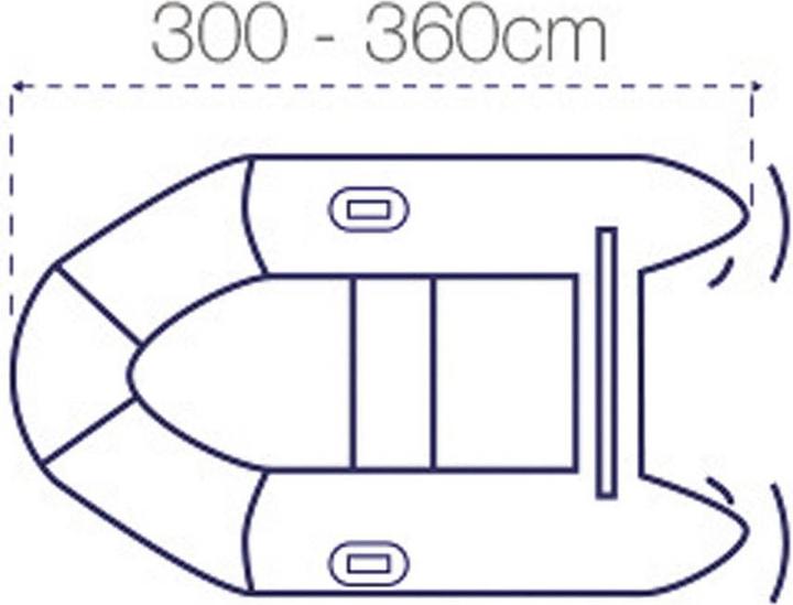 Produktbild Compass Bootspersenning 600D
