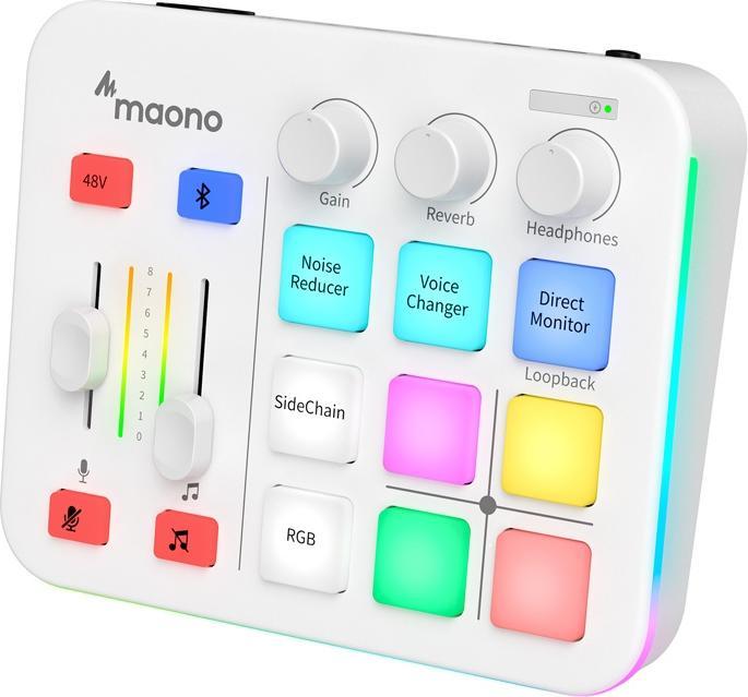 Actual product image Maono G1 Neo Sound Card (white)
