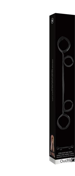 Ouch! Barre d'étalement avec poignets et chevilles