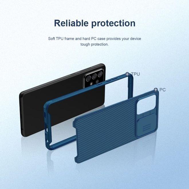 Produktbild Nillkin CamShield Series Hardcase Hülle (Samsung Galaxy A72, Samsung Galaxy A72 5G)