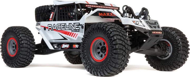 Produktbild Losi Super Rock Rey V2 Elektro Brushless Truggy 4WD 1:6 RTR weiss (RTR Ready-to-Run)