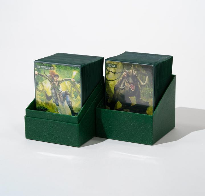 Productafbeelding Ultimate Guard Kaartendoos Return To Earth Boulder Deck Case 100+ Groen
