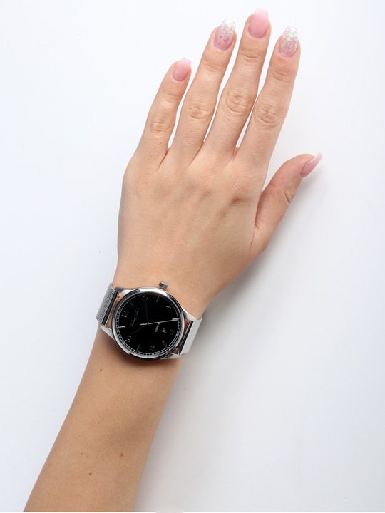 Immagine prodotto Thomas Sabo Codice TS Argento Nero Argento (Orologio da polso analogico, 40 mm)