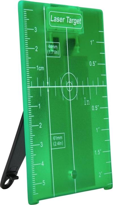 Actual product image Makita LE00823195 Marking plate suitable for cordless cross line lasers & green lasers (magnetic)
