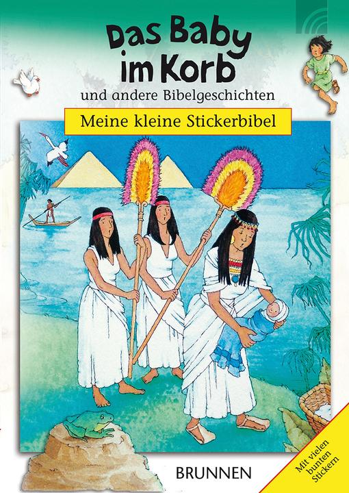 Produktbild Brunnen Das Baby im Korb (1 Sticker)