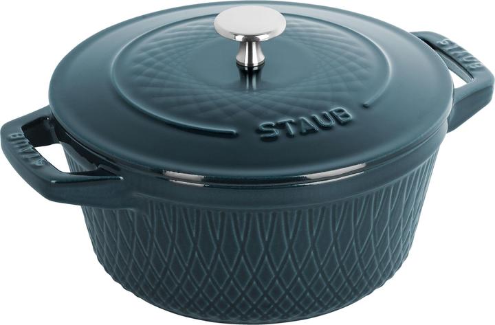 Actual product image Staub Twisted Cocotte (24 cm, Casserole + Stewpot, Cast iron)