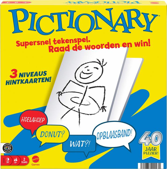Actual product image Mattel Pictionary (German)