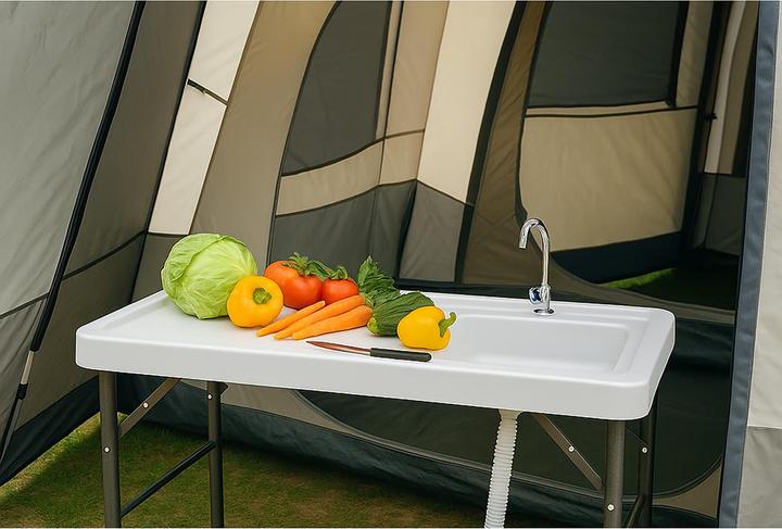 Produktbild HTI-Living Fischreinigungstisch klappbarer Filetiertisch