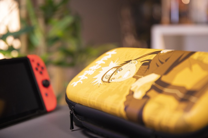 Actual product image Konix Naruto Pro Carry Case (Switch Lite, Switch OLED, Switch)