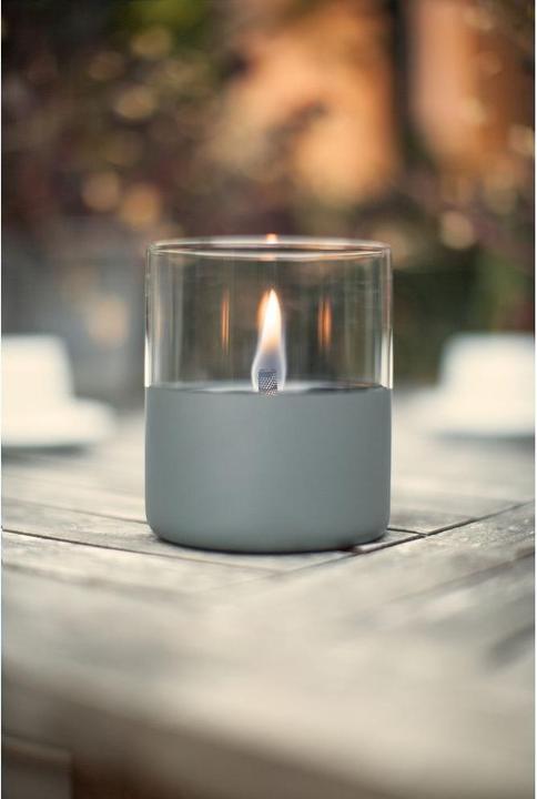 Actual product image Tenderflame Lilly 10 Dark Grey Glass