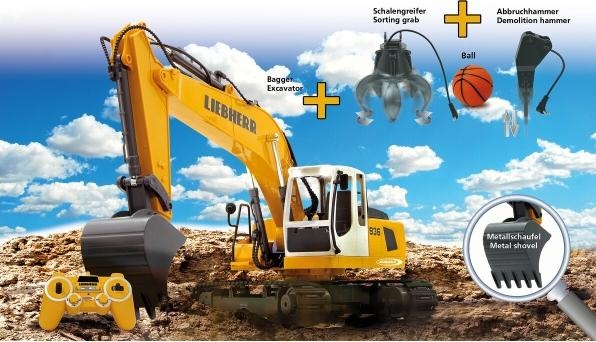 Immagine prodotto Jamara Set di distruzione Liebherr R936