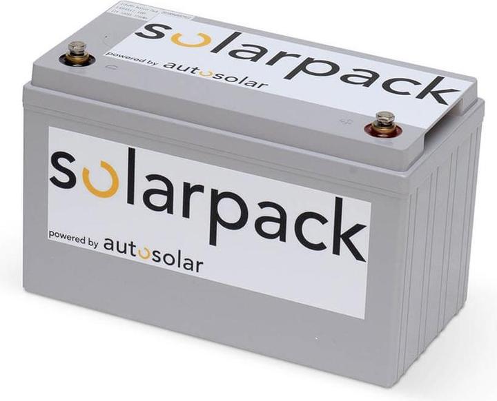Produktbild Autosolar Lithiumbatterie 100 Ah 24V- LiFePo4-Solarbatterie (25.60 V, 100 Ah)