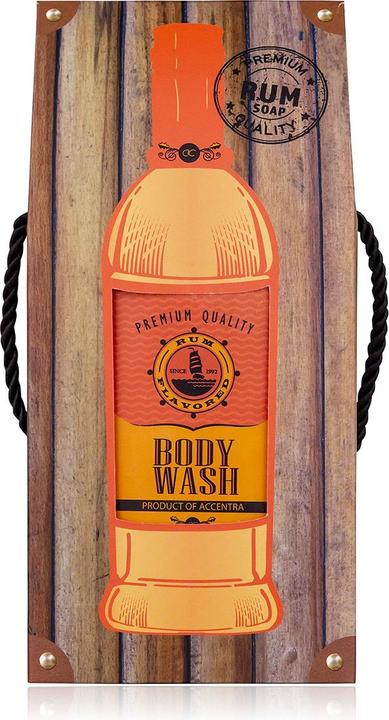 Produktbild Accentra Duschgel für Männer RUM FLAVOR (Haarpflege set)