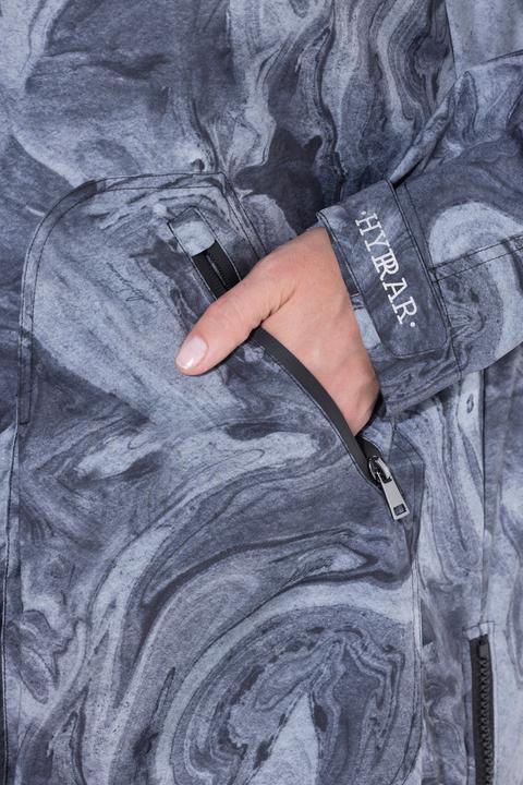 Produktbild Ulla Popken Regenmantel, wasserdicht, A-Linie, Seiten-Zipper, Kapuze (58)