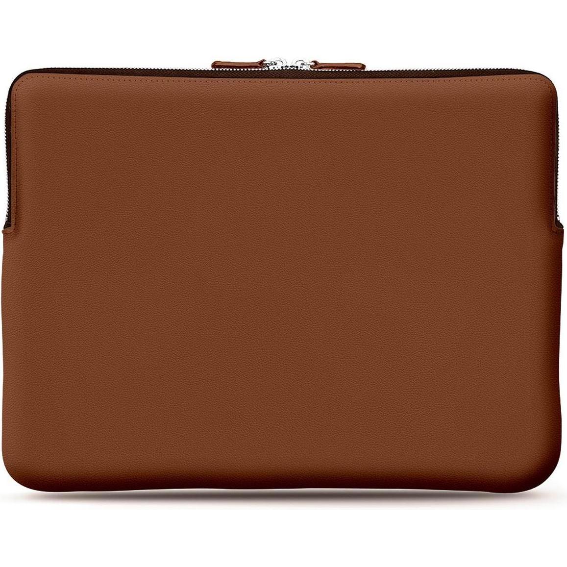 Noreve Lederhülle, Notebooktasche, Braun