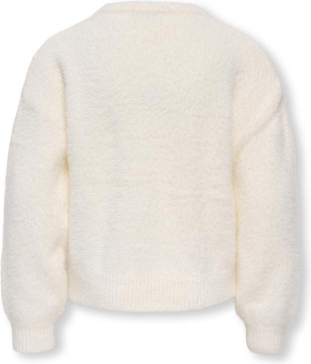 Produktbild Only Normal geschnitten Rundhals Lange Bündchen Tief angesetzte Schulter Pullover Strickpullover (146, 152)
