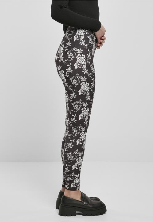 Actual product image Urban Classics Ladies Soft AOP Leggings (XS)