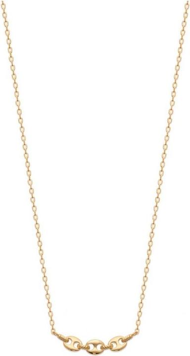 Lara Vergoldete HALSKETTE - 40+2+3 CM (Messing)