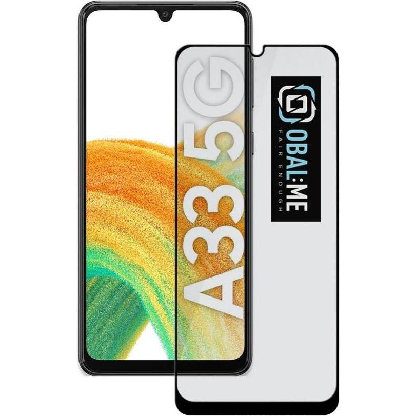 iLike Galaxy A33 5G 5D Glass Screen Protector (1 Stück, Samsung Galaxy A33 5G), Smartphone Schutzfolie, Schwarz